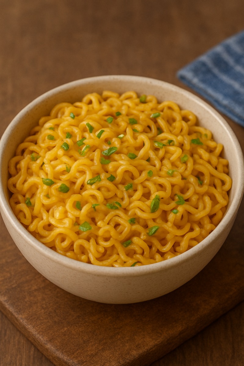 Golden Butter Garlic Maggi